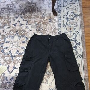 Black Cargo Pants